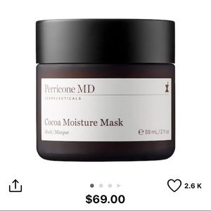 New in Box Perricone MD Cocoa Moisture Mask